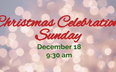 Christmas Celebration Sunday 2022