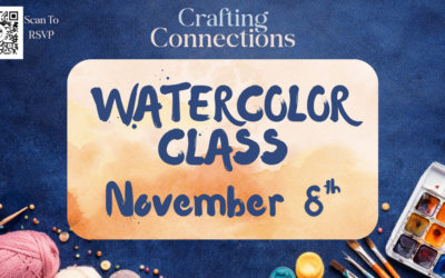 Crafty Connections – Watercolor Class (11-08-2026)